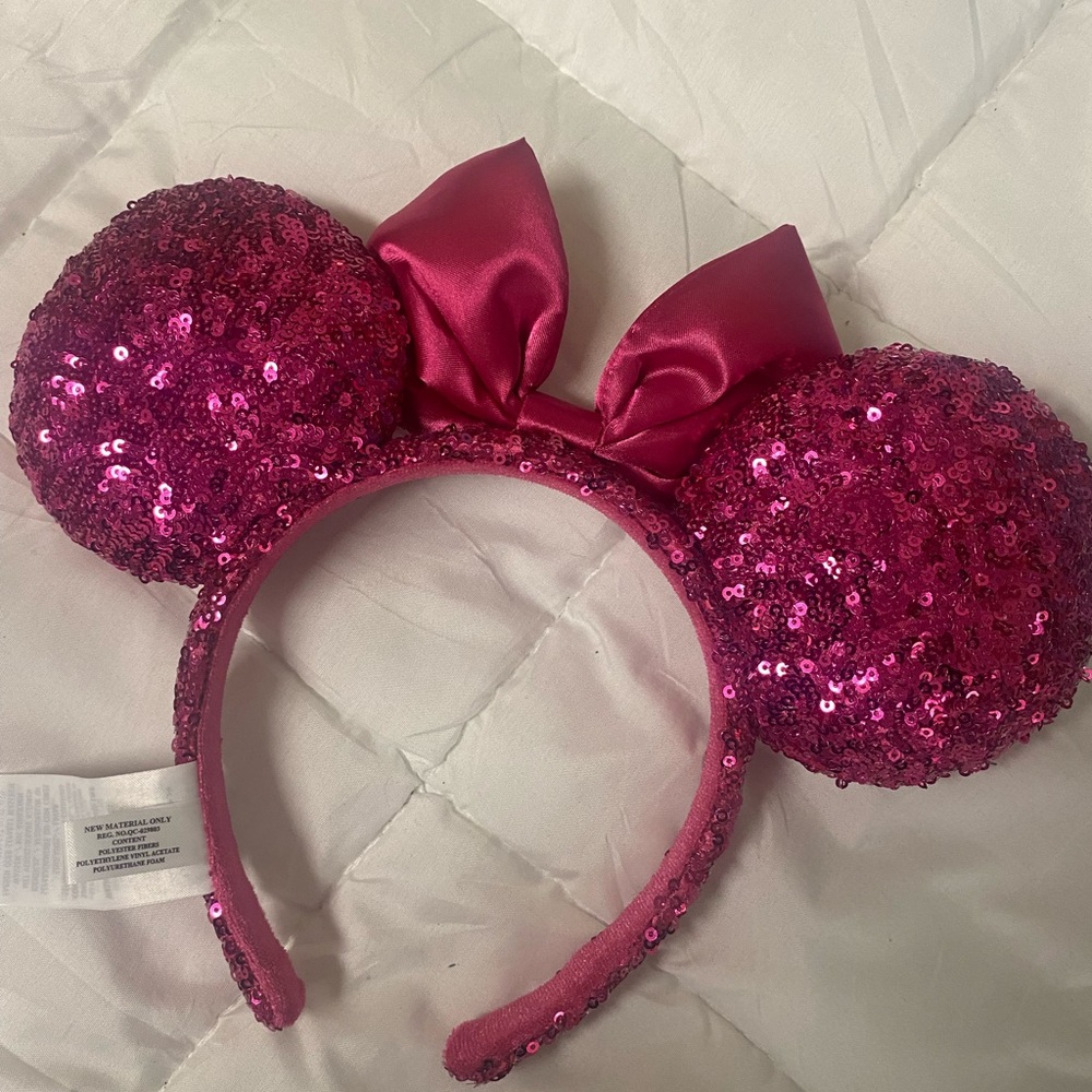 COPY - DISNEY MINI MOUSE EARS!!! AUTHENTIC DISNEY PARK APPAREL